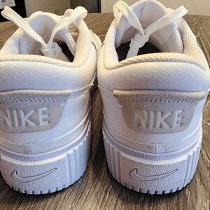 Womens Nike Court Legacy Lift - triple white